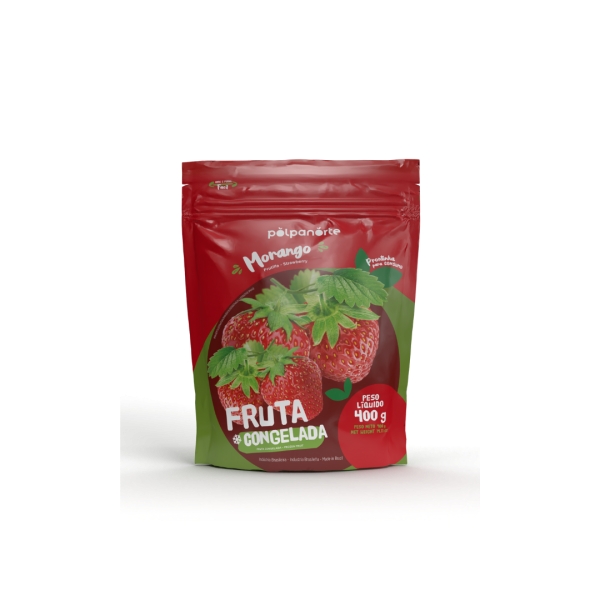 Fruta congelada Morango